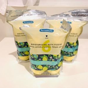 Moisturizing Lemon & Mint Scented Bath Bombs (3 Pack)